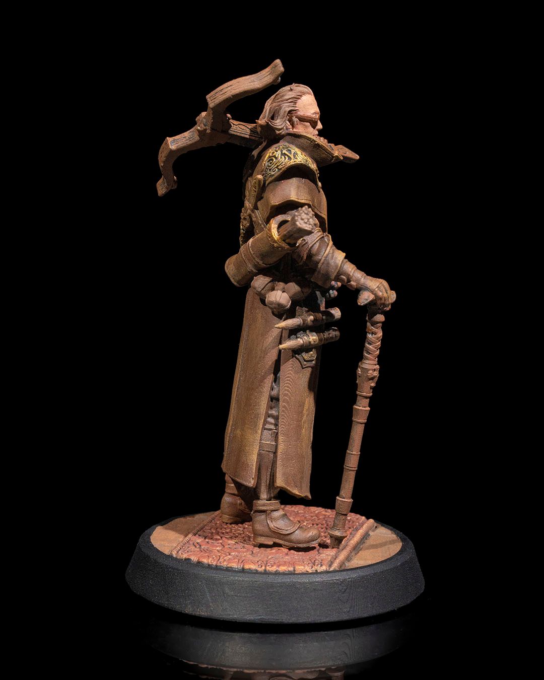 Arcane Hunter Miniature – 32mm Scale for Tabletop RPGs