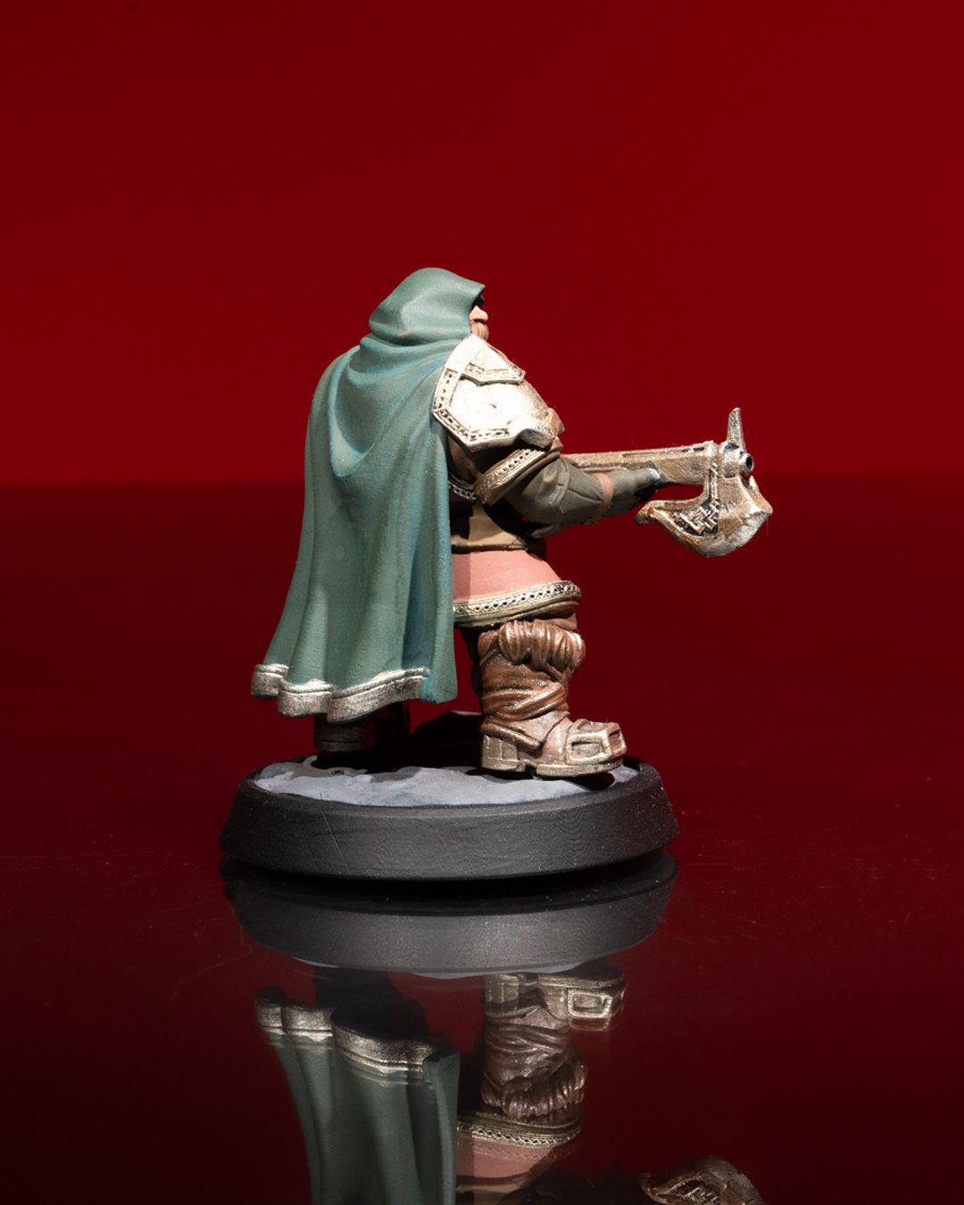 Dwarf Ranger Miniature - High-Detail Resin Figure for Tabletop RPGs and Wargames