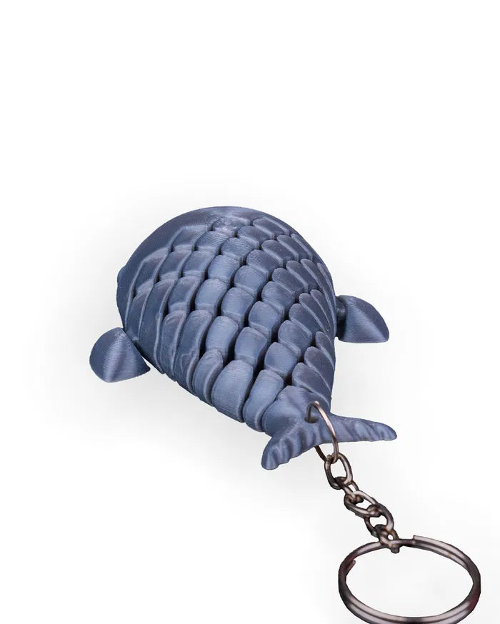 π Grumpy Fish β 3D Printed Articulated Keychain Figurine