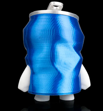 💥 3D Printed Designer Toy: Angry Crushed Soda Can Figure 💙