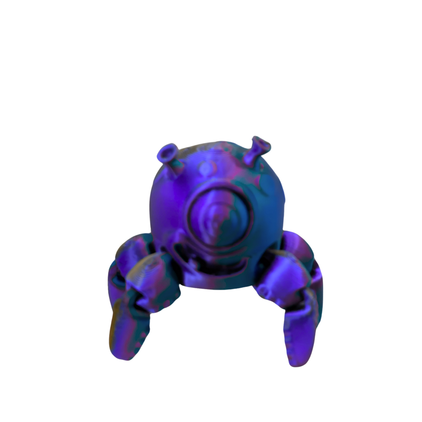 3D Printed Robo-Crab Miniatures β Set of 3 β Random Colors
