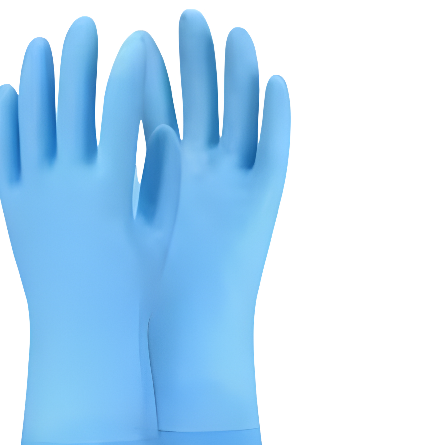 Premium Nitrile Cleaning Gloves – Latex-Free, Vinyl-Free – Reusable Household & Dishwashing Gloves – Large Size (1 Pair)