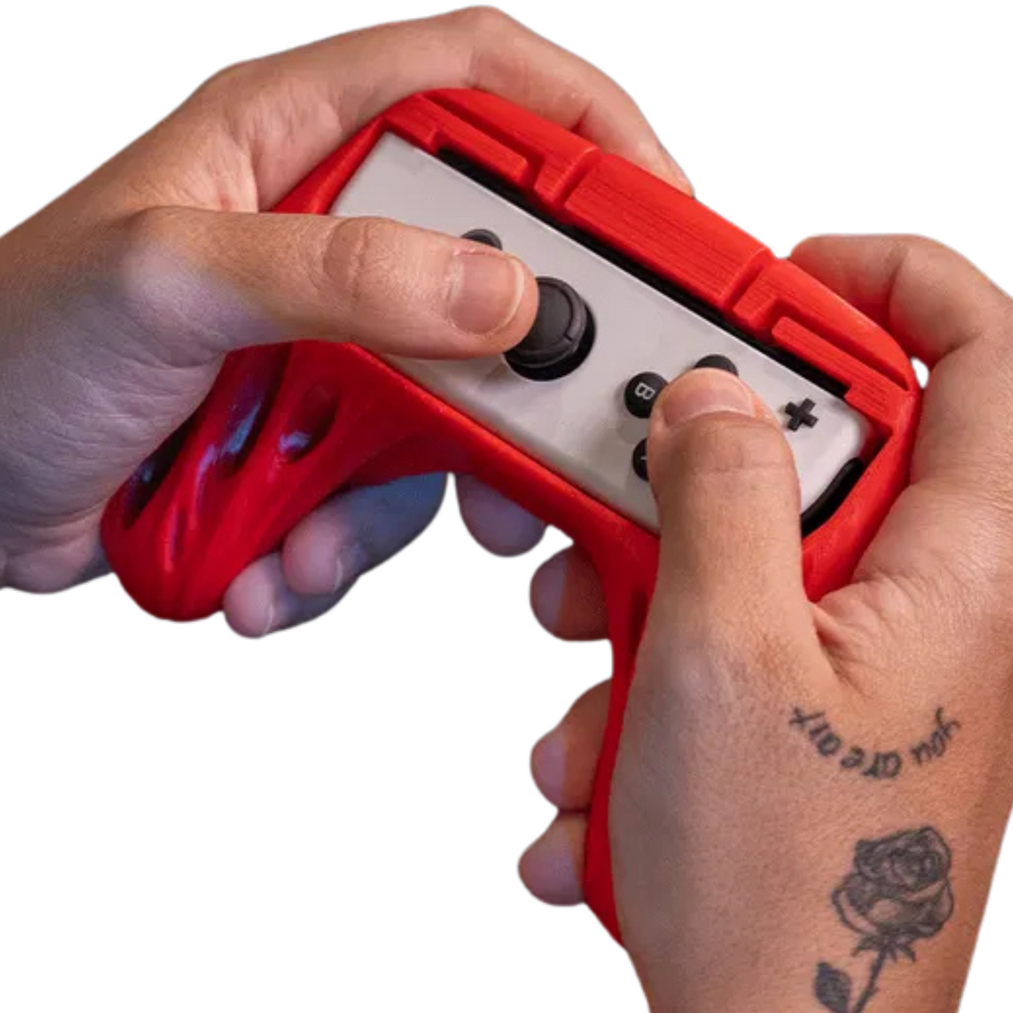 ๐ฎ 3D Printed Joy-Con Grip for Nintendo Switch โ Organic-Style Comfort Holder โ Multiple Colors