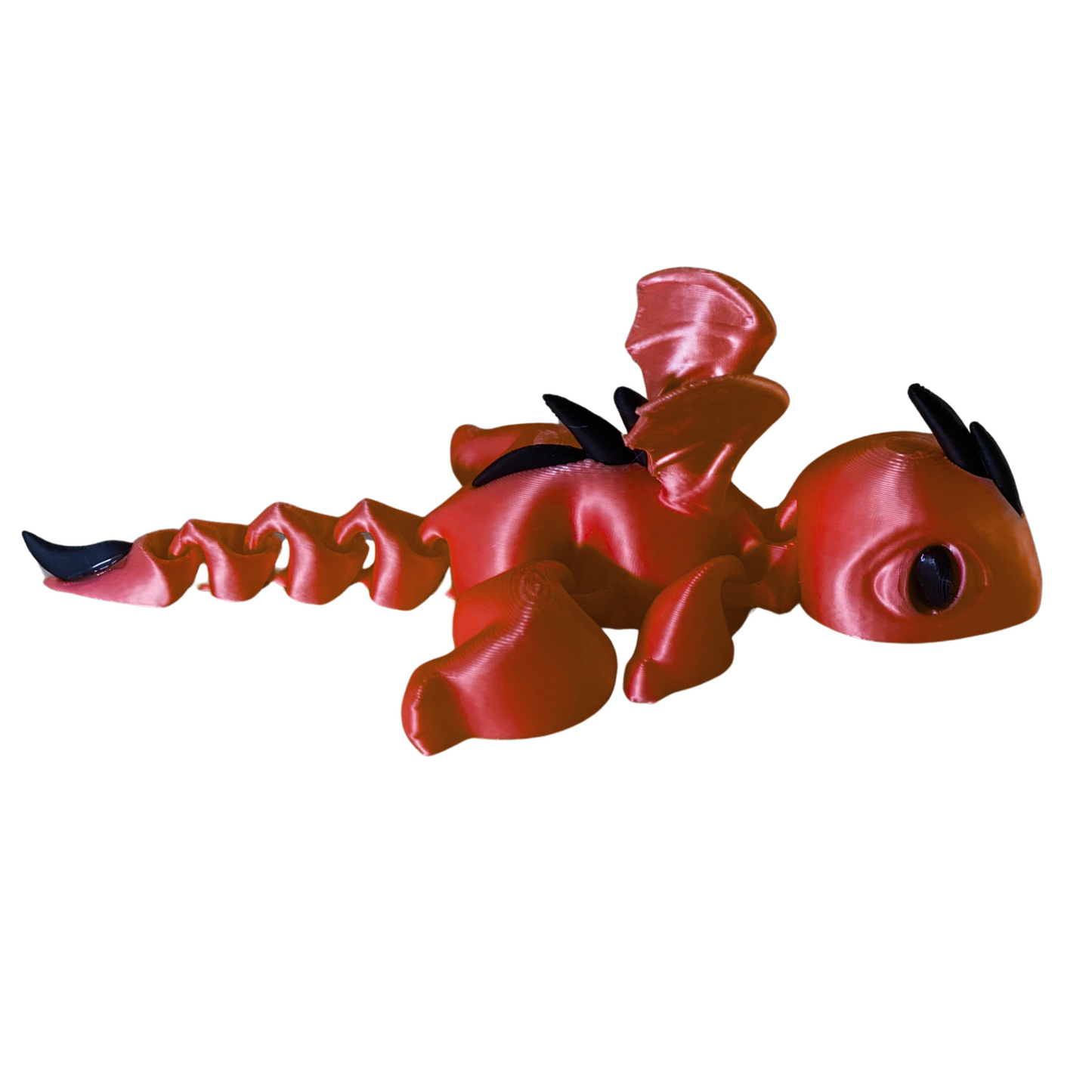 2 Pack Articulating Mystery Baby Dragon | 3D Printed Flexible Fidget Toy