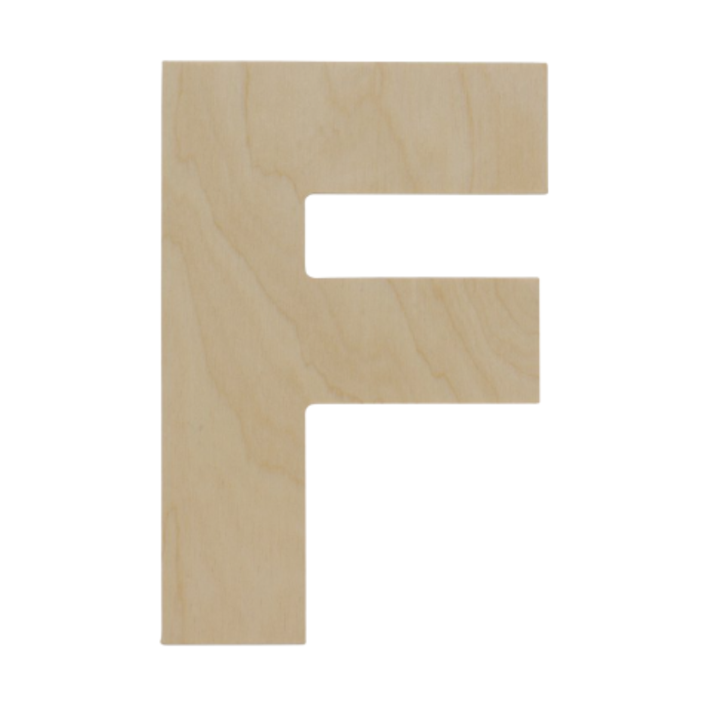 Unfinished Wooden Letters – 4", 6", 8" Baltic Birch Wood Cutouts 3mm DIY Crafts