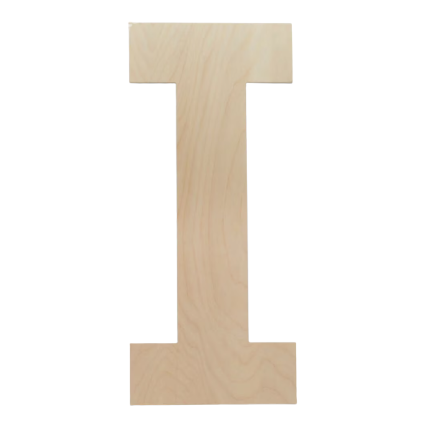 Unfinished Wooden Letters – 4", 6", 8" Baltic Birch Wood Cutouts 3mm DIY Crafts