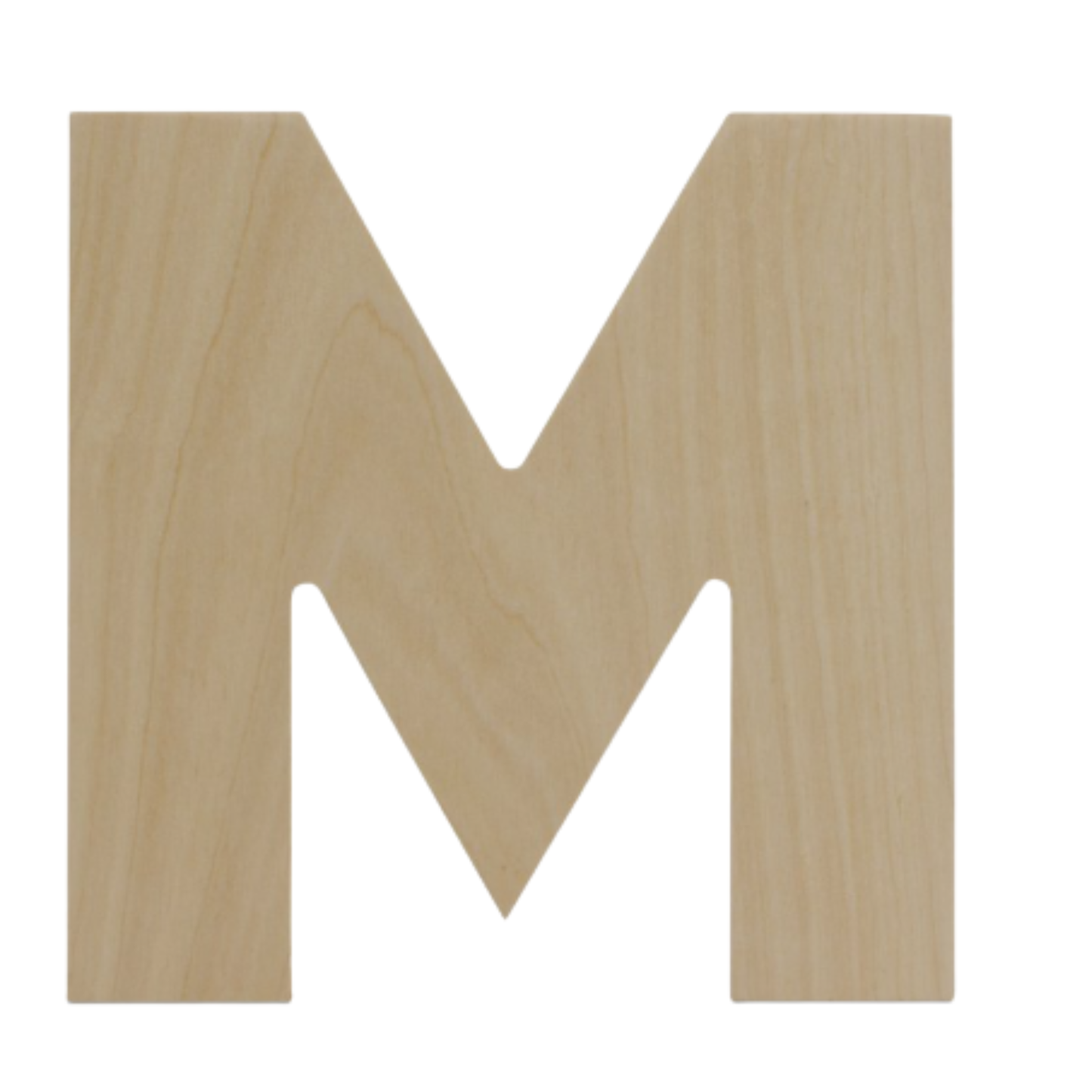Unfinished Wooden Letters – 4", 6", 8" Baltic Birch Wood Cutouts 3mm DIY Crafts