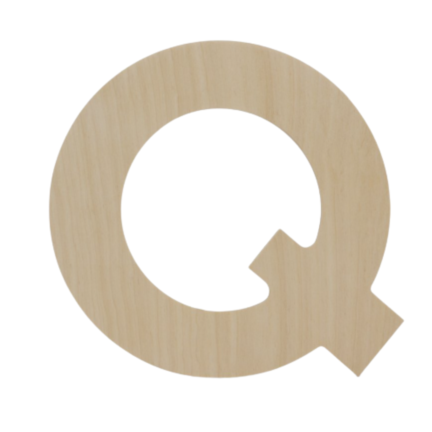 Unfinished Wooden Letters – 4", 6", 8" Baltic Birch Wood Cutouts 3mm DIY Crafts