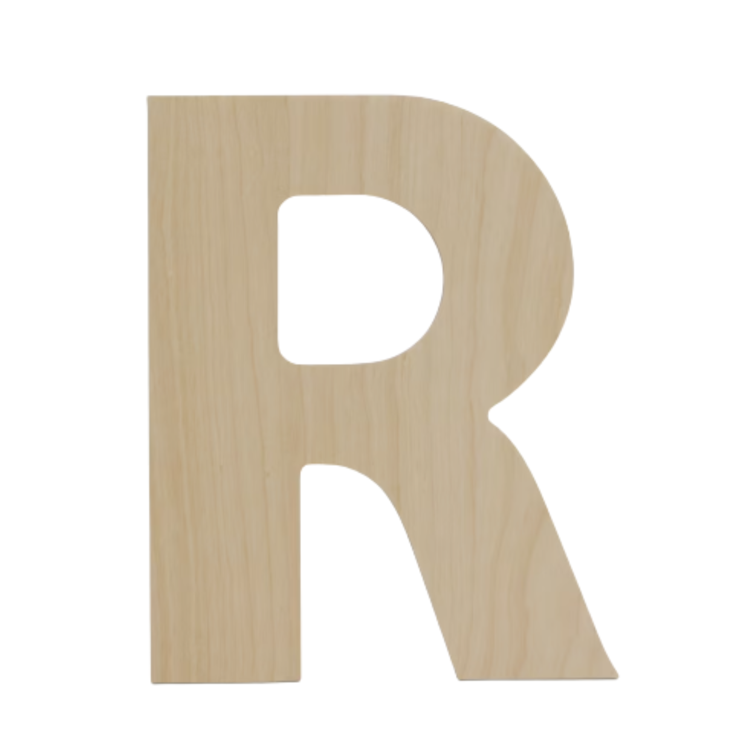 Unfinished Wooden Letters – 4", 6", 8" Baltic Birch Wood Cutouts 3mm DIY Crafts