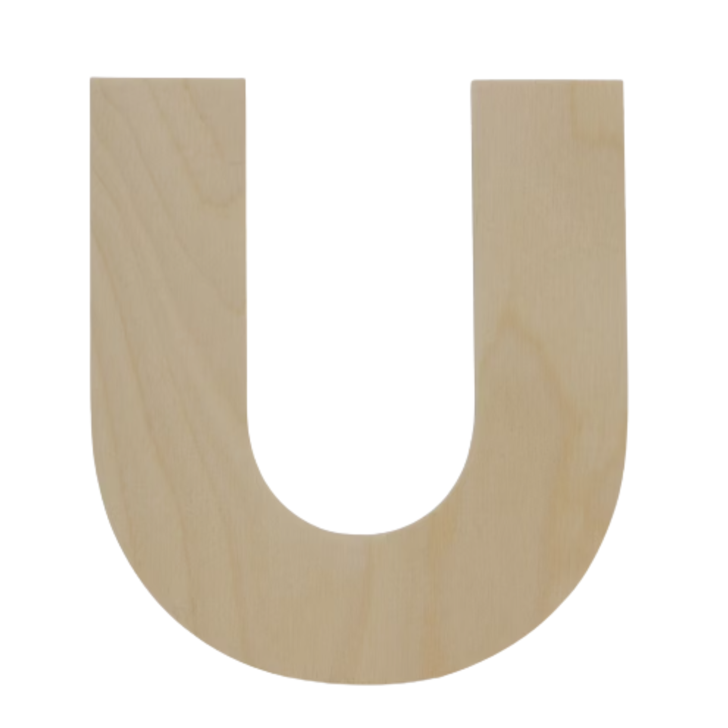 Unfinished Wooden Letters – 4", 6", 8" Baltic Birch Wood Cutouts 3mm DIY Crafts