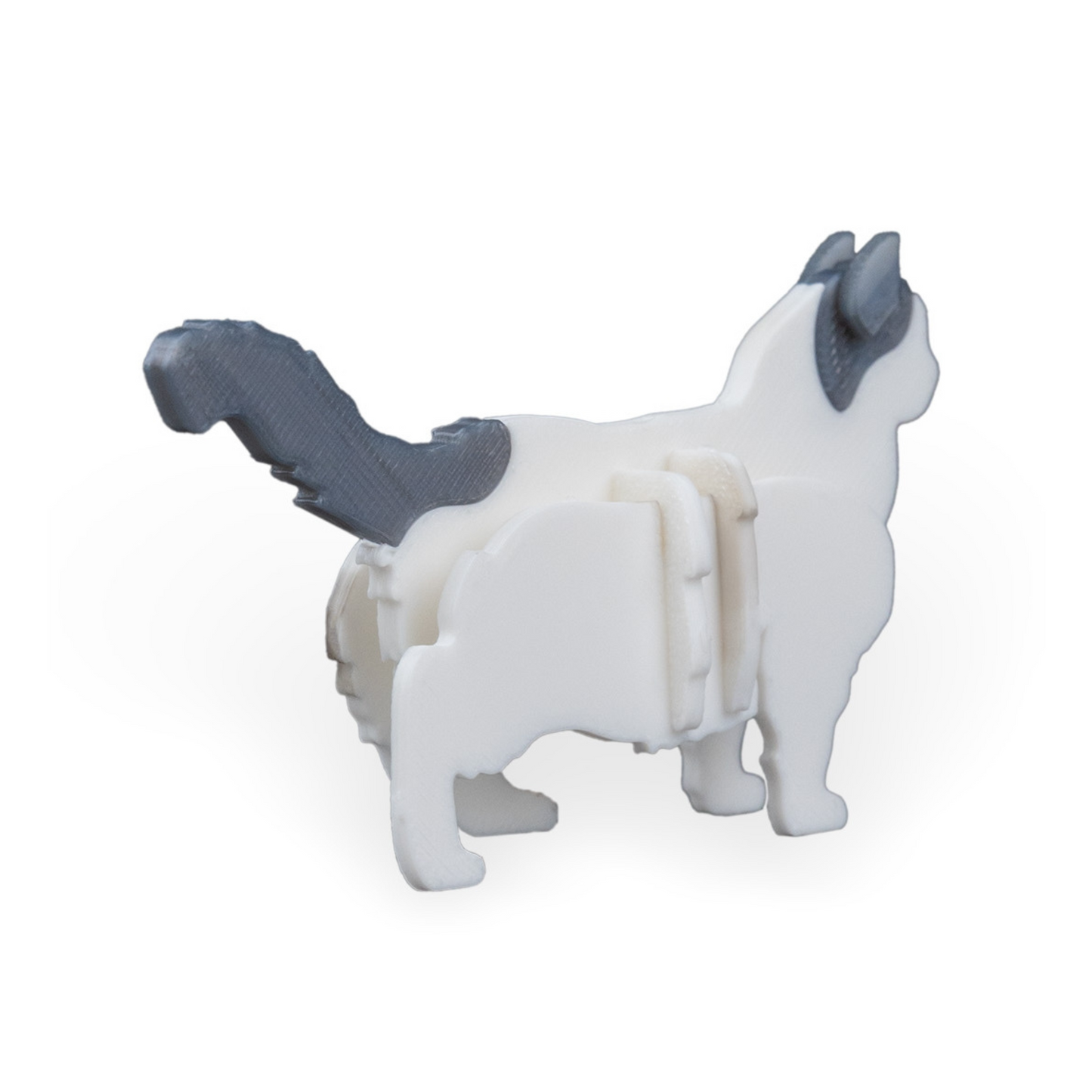 3D Printed Cat Kit - Set of 2 - Articulated PLA Model - DIY Puzzle & Unique Desk Decor