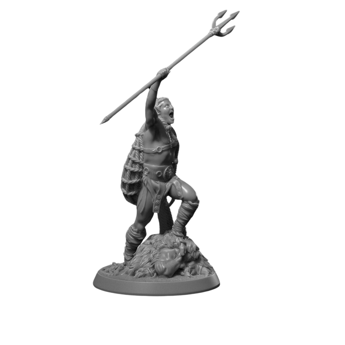 Heroic Gladiator Miniature β 32mm & 75mm Scale for Tabletop RPGs
