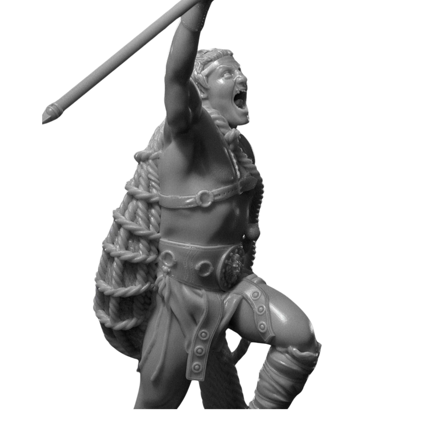 Heroic Gladiator Miniature β 32mm & 75mm Scale for Tabletop RPGs