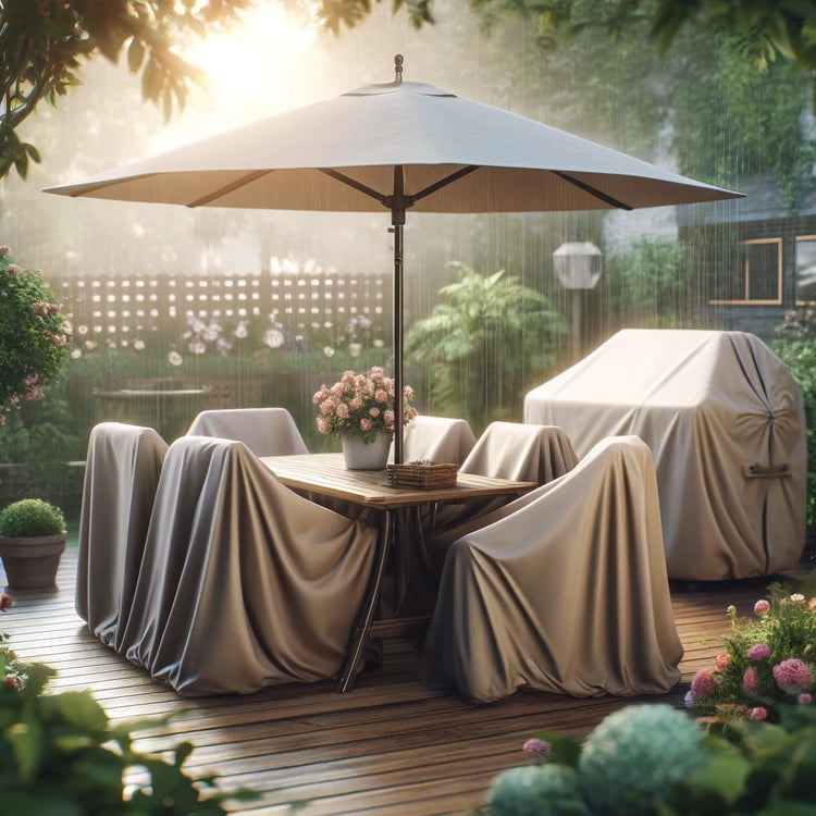 All-Season Shield: Premium Outdoor Furniture & Table Cover Collection