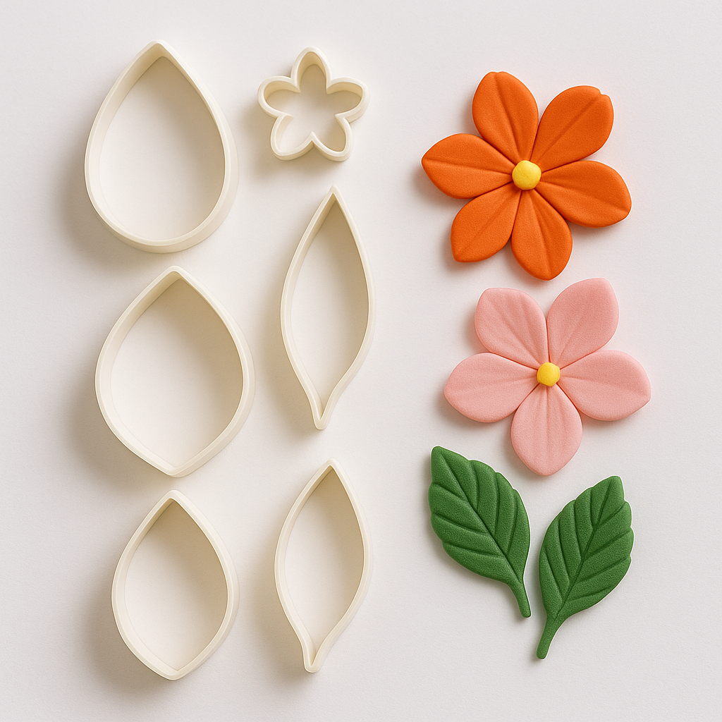🧁 Polymer Clay & Fondant Cutters Collection