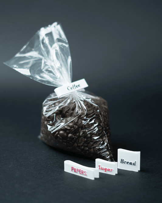 Custom 3D Printed Bag Clips – Personalized & Multi-Size Pack