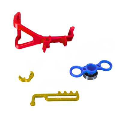 Mini Racing Wheel Kit for Xbox Controller – 3D Printed in Multiple Colors – New