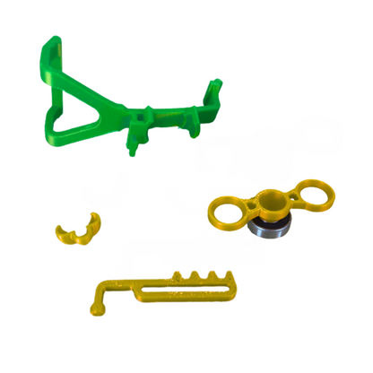 Mini Racing Wheel Kit for Xbox Controller – 3D Printed in Multiple Colors – New