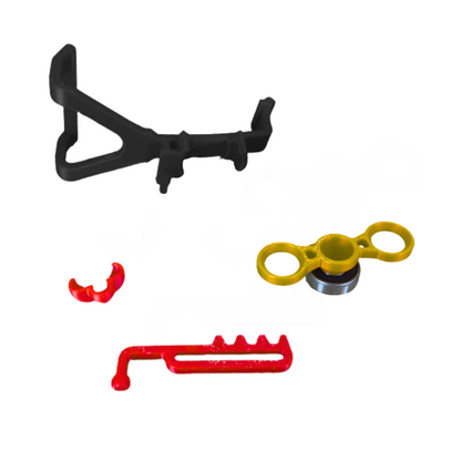 Mini Racing Wheel Kit for Xbox Controller – 3D Printed in Multiple Colors – New