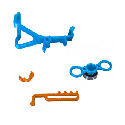 Mini Racing Wheel Kit for Xbox Controller – 3D Printed in Multiple Colors – New