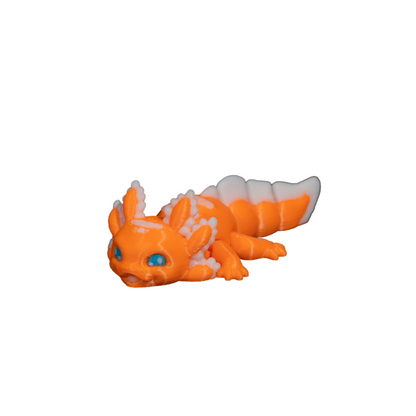 Set of 2 Random 3D Printed Fantasy Creatures – Articulated PLA Figures – Collectible & Unique