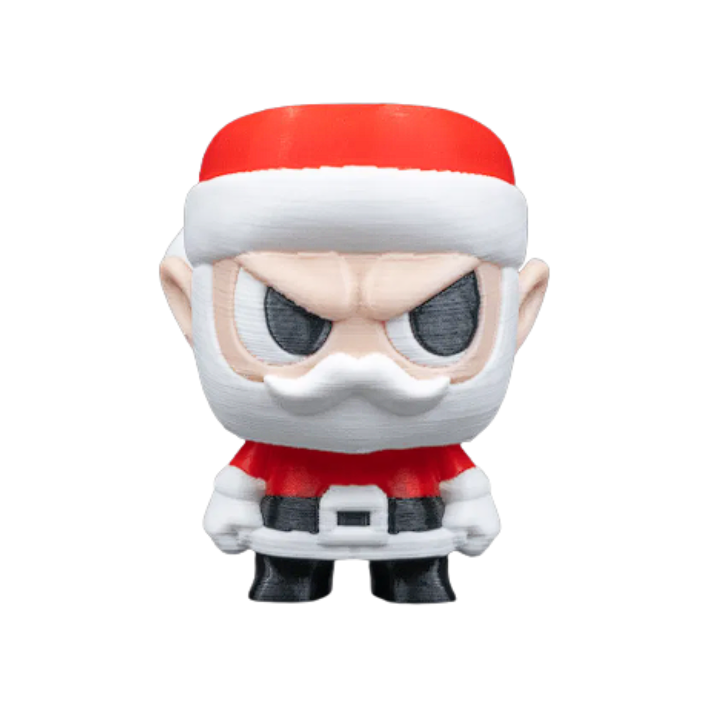 The Holidays Just Got an Attitude! Collectible 7-Piece 3D Printed Figurine Set