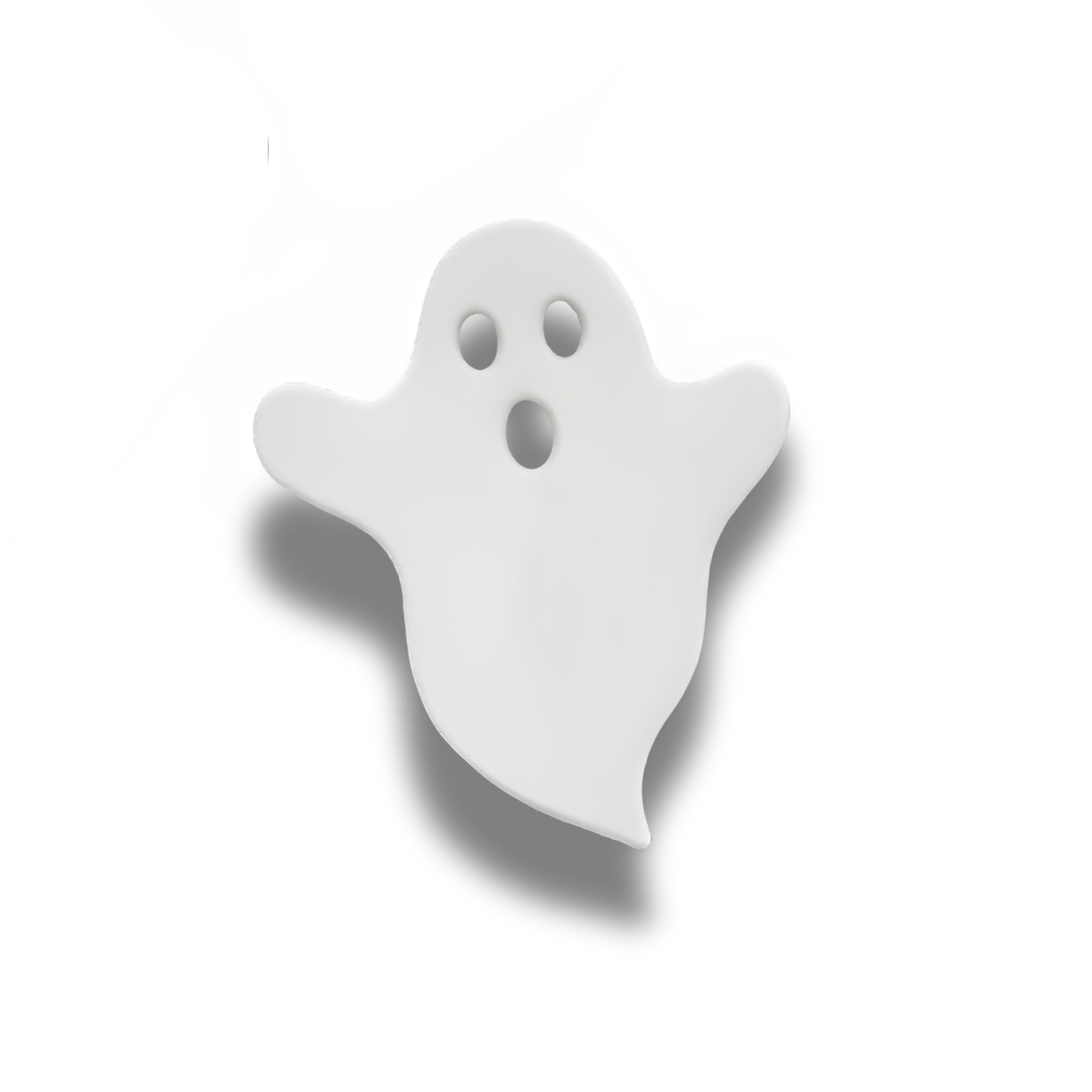 BuildInk™ Ghost 7 Clay Cutter Set – 7-Piece + FREE Bonus 20 mm Mini (8 Total) | Polymer Clay/Fondant Cutters | 3D Printed, Made to Order