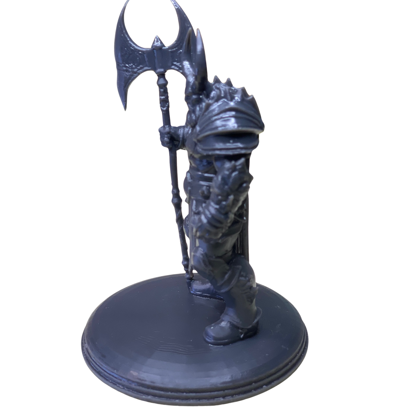 3D Printed Minotaur Warrior Figurine with Horns and Armor - Epic Miniature for RPG Games