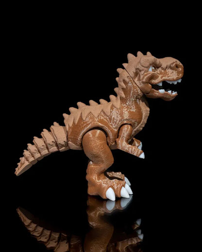 Articulated T-Rex – 3D Printed Flexible Dinosaur Toy