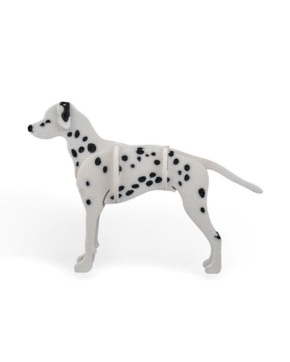 3D Printed Dalmatian Kit - Set of 2 - Articulated PLA Model - DIY Puzzle & Unique Desk Decor