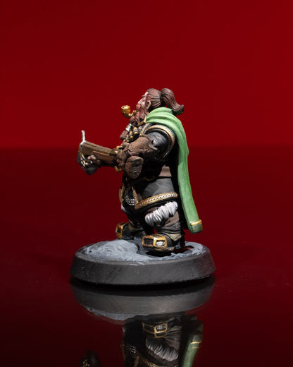Dwarf Ranger Miniature - High-Detail Resin Figure for Tabletop RPGs and Wargames