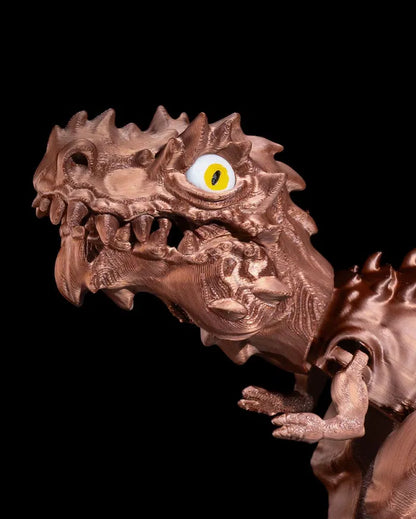 Extreme T-Rex – 3D Printed Articulated Dinosaur (11 inch)