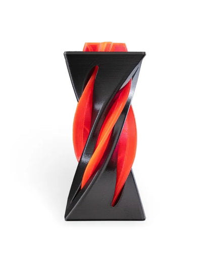 3-Pack 3D Printed Optical Illusion Helix Sculptures – Unique Spiral Fidget Decor Set – Impossible Cone Style Desk Toys for Adults & Kids