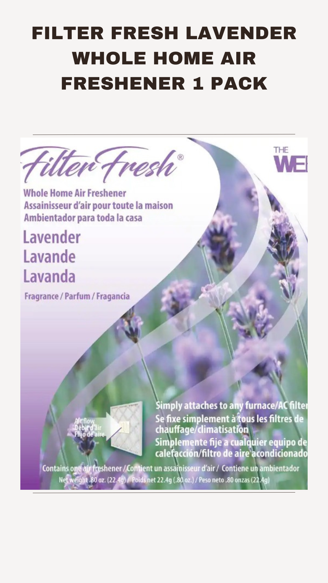 Filter Fresh Whole Home Air Freshener