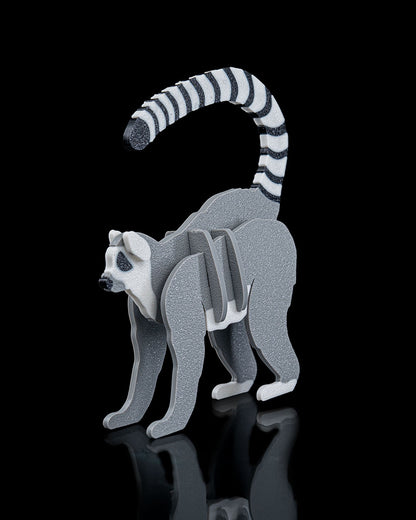 3D Printed Articulated Lemur Kit (2-Pack) | DIY & Collectible