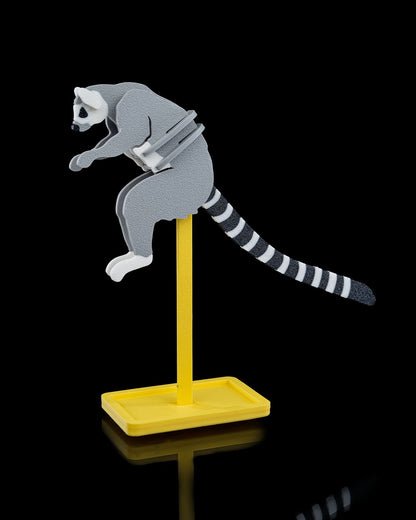 3D Printed Articulated Lemur Kit (2-Pack) | DIY & Collectible