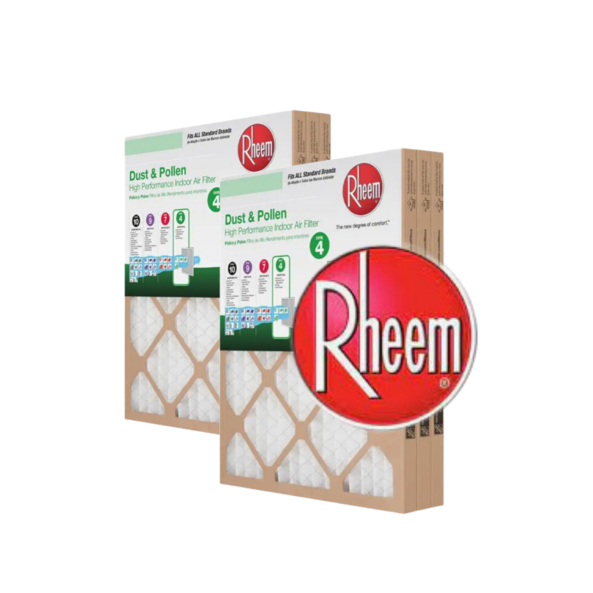 Rheem dust and pollen air filter sales