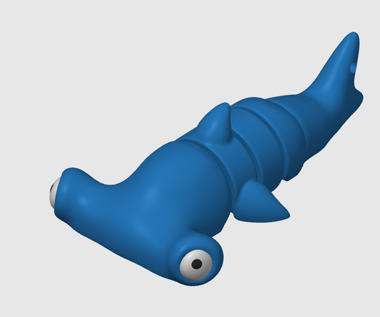 Articulated Hammerhead Shark Keychains!