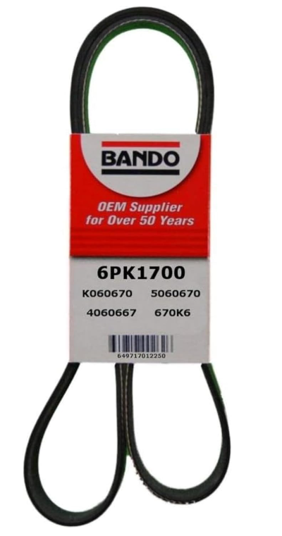 Bando USA 6PK1700 OEM Quality Serpentine Belt
