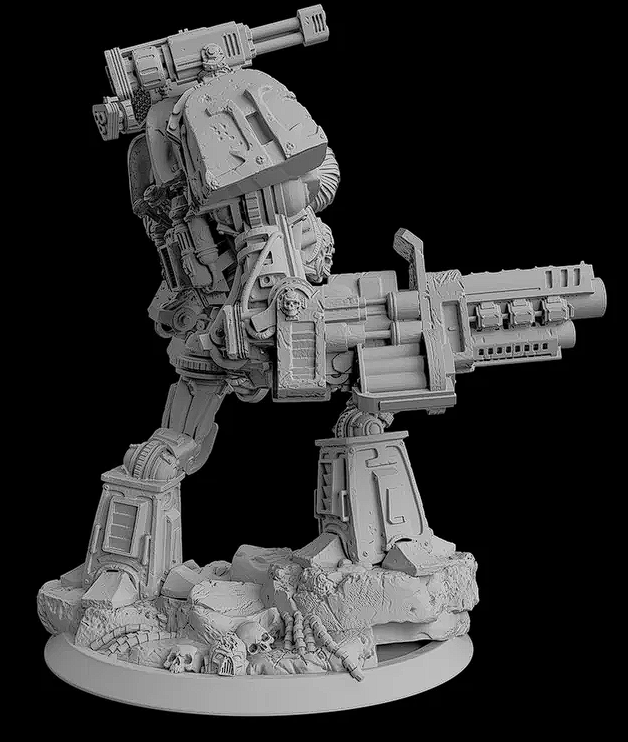 ELITE TACTICAL Soldier Miniature 32\text{ mm} - Tabletop Gaming Scale - High-Definition Black Gray Resin