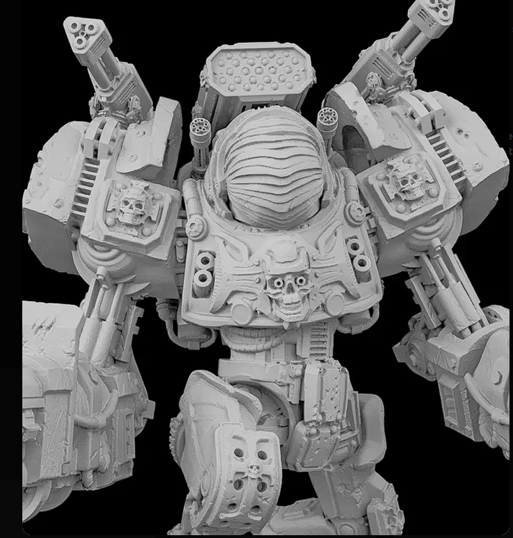 ELITE TACTICAL Soldier Miniature 32\text{ mm} - Tabletop Gaming Scale - High-Definition Black Gray Resin