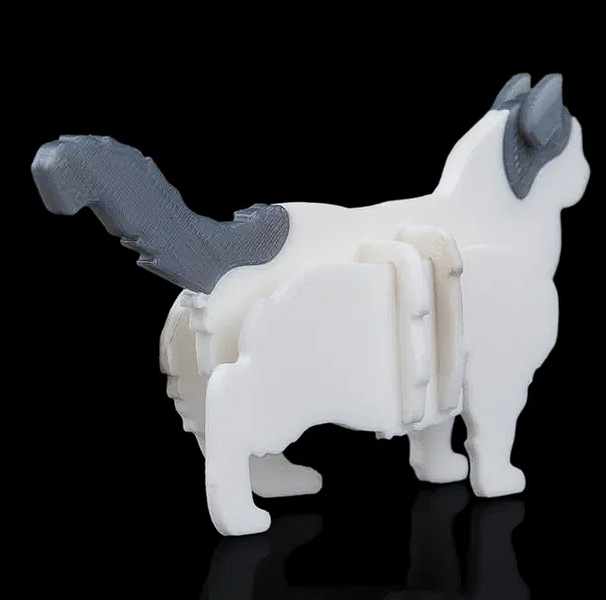 Ragdoll Cat Kit Card Model 3D | Feline Decor | Easy Assembly PLA Puzzle Gift