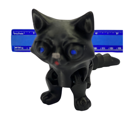 3D Printed Articulated Cat – Flexible & Poseable Figure