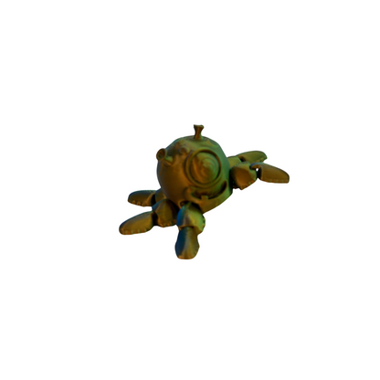 3D Printed Robo-Crab Miniatures – Set of 3 – Random Colors