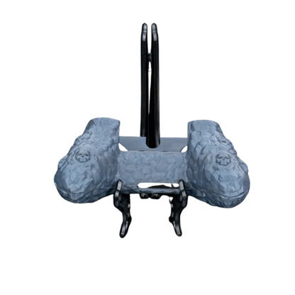 BuildInk Skull Grip Shell for PS5 & Xbox Controllers – 3D Printed Textured Cover with Ergonomic Grip – Gothic Skull Design – Custom Gaming Accessory