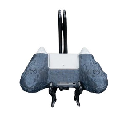 BuildInk Skull Grip Shell for PS5 & Xbox Controllers – 3D Printed Textured Cover with Ergonomic Grip – Gothic Skull Design – Custom Gaming Accessory