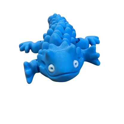 3D Printed Flexi Bearded Dragon – Articulated & Realistic Design