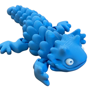 3D Printed Flexi Bearded Dragon – Articulated & Realistic Design