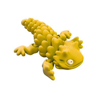 3D Printed Flexi Bearded Dragon – Articulated & Realistic Design