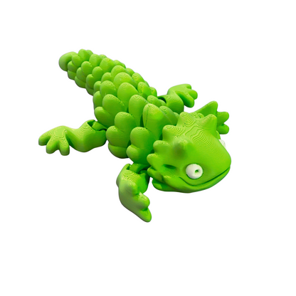 3D Printed Flexi Bearded Dragon – Articulated & Realistic Design